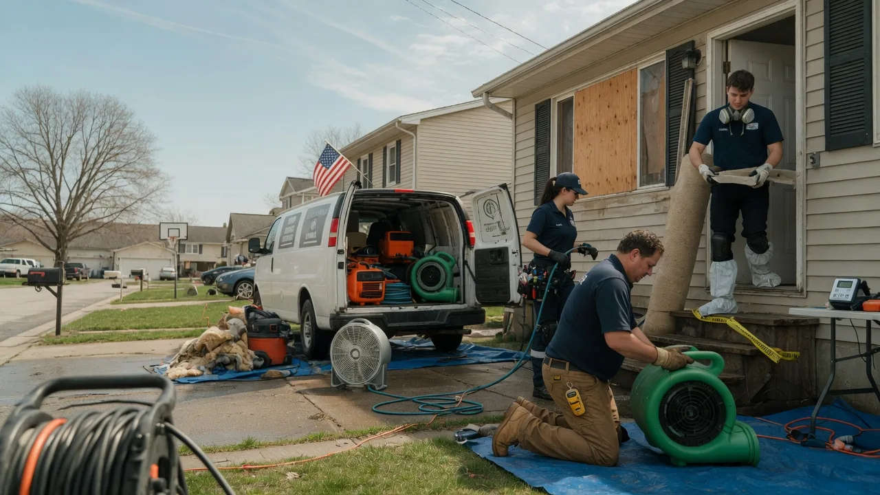 Water Damage Restoration in Burns, CO near me